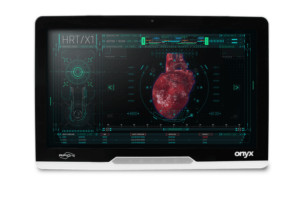 22" Fanless 13th Generation Core I9 Powerful Medical All In One PC