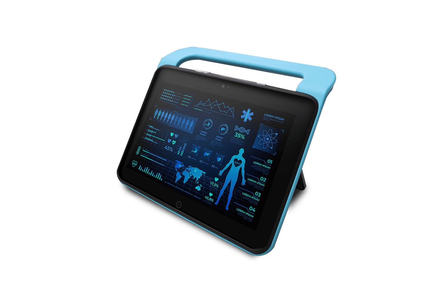 10.1" Rugged Medical Tablet