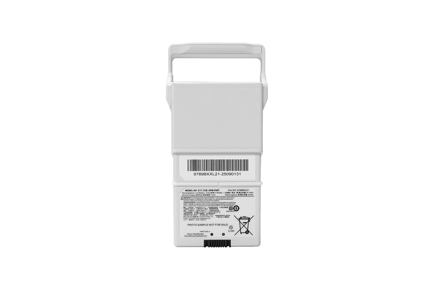 Li-Ion 3s3p Battery Pack. 10.8v. 8430mah