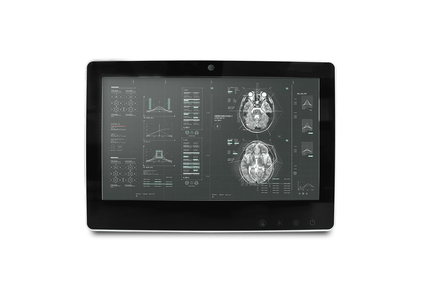 11.6" Fanless Slim Medical All In One PC