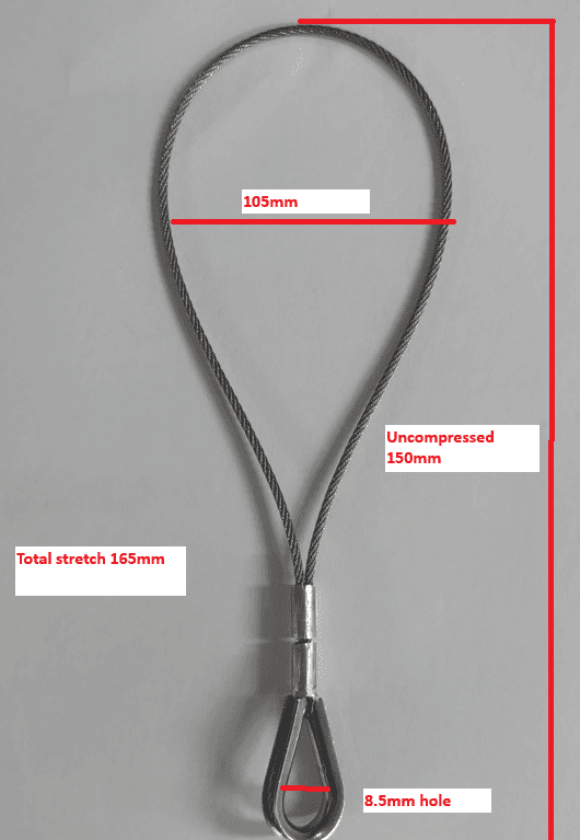 Road Tube Fig 8 Cleat