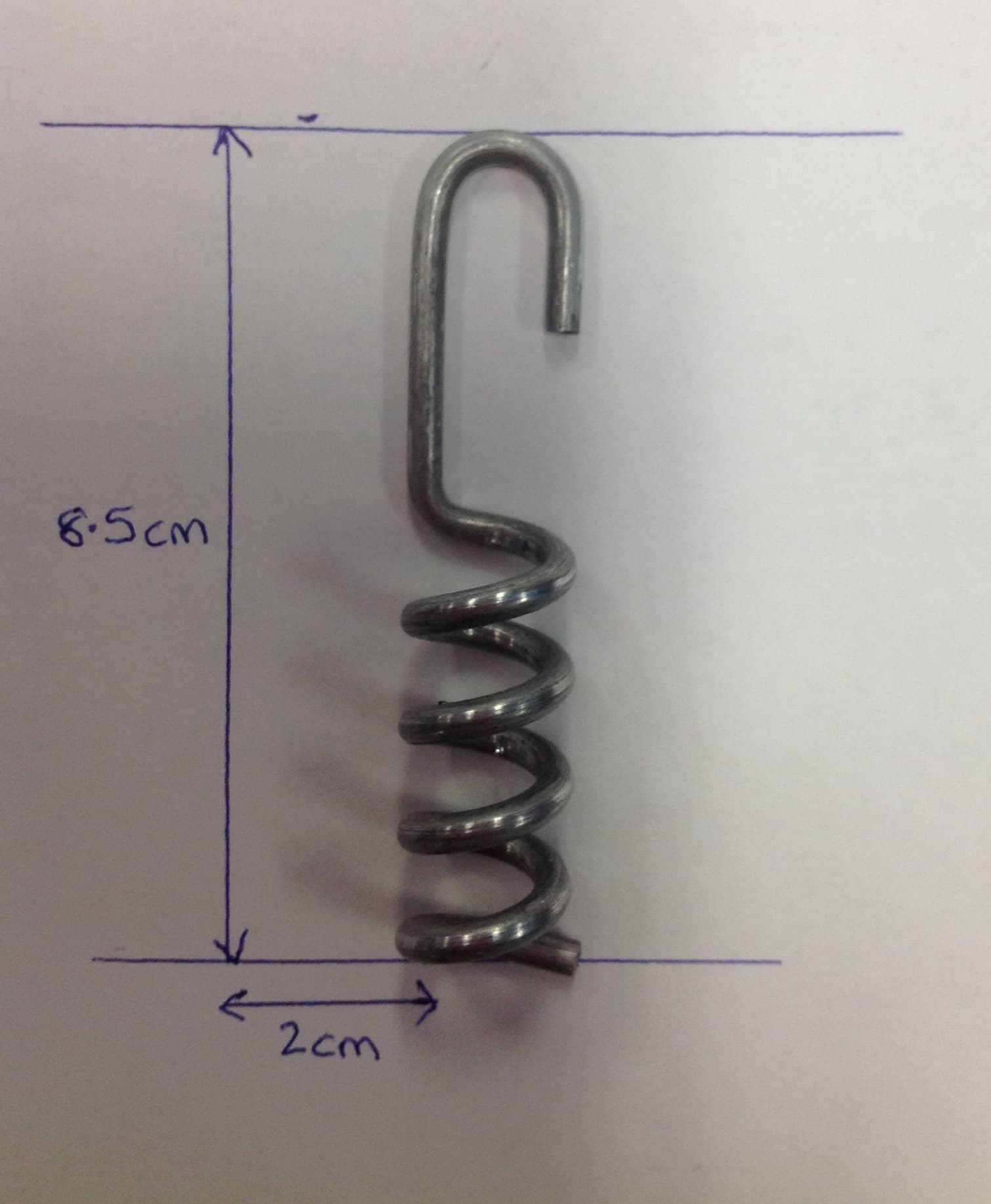 Road Tube Pig Tail Anchor