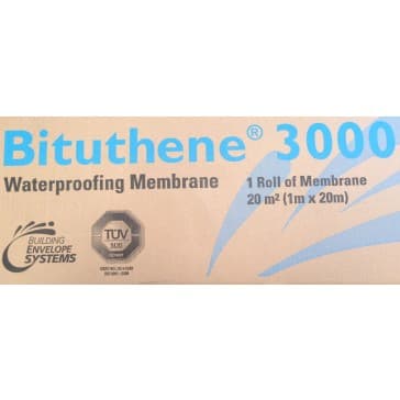 Bituthene 3000 1mx20m Roll